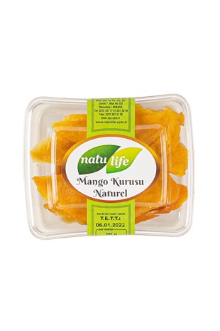 Mango Kurusu Naturel 50 Gr | Kuru Meyve Çeşitleri- Natulife